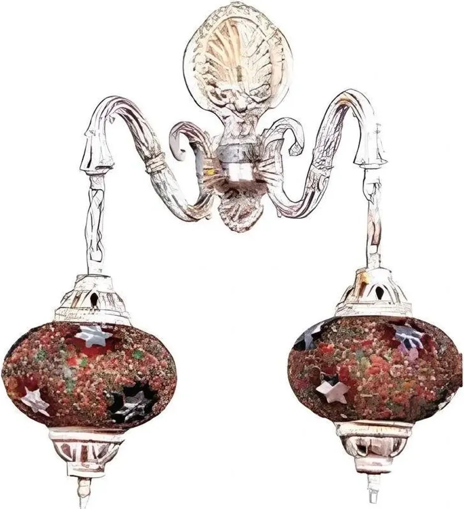 Applique murale verre blanc anti-éblouissement éclairage doux Art