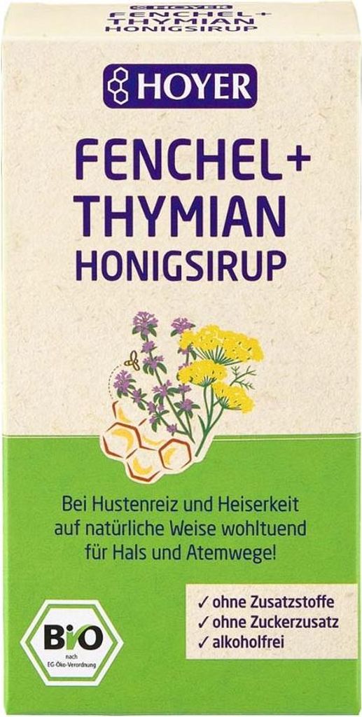 Fenikel + tymián - Medový sirup 250g Obrázok produktu 