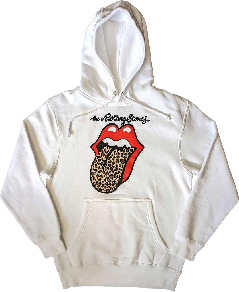 The Rolling Stones - Hoodie zum Überziehen für Herren/Damen Uni RO5494 (L) (Weiß)