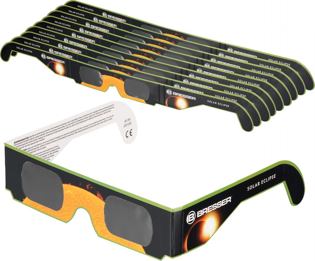 Bresser Sonnenfinsternis-Brille 10 Stück Produktbild 