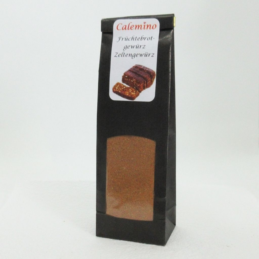 Calemino Früchtebrotgewürz Zeltengewürz 75g Birnenbrot Produktbild 