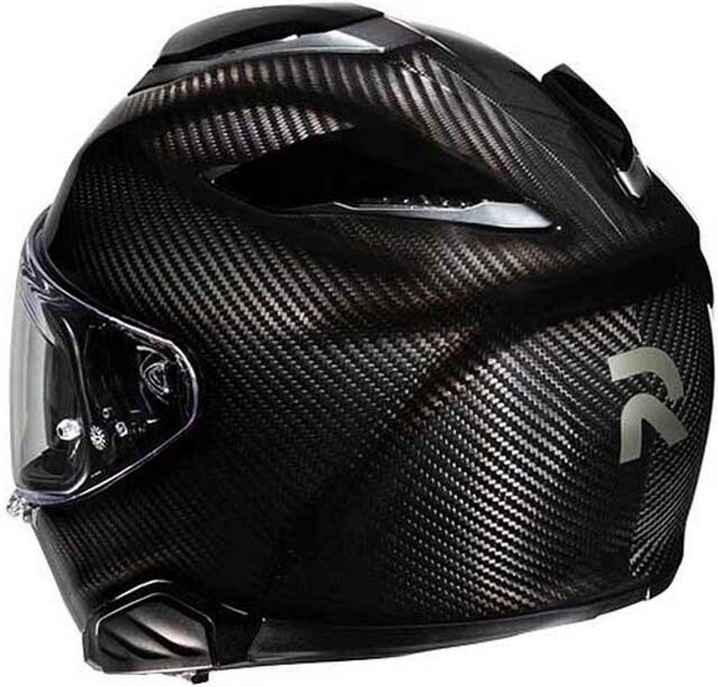 HJC RPHA 71 Carbon Solid Schwarz Integralhelm XS