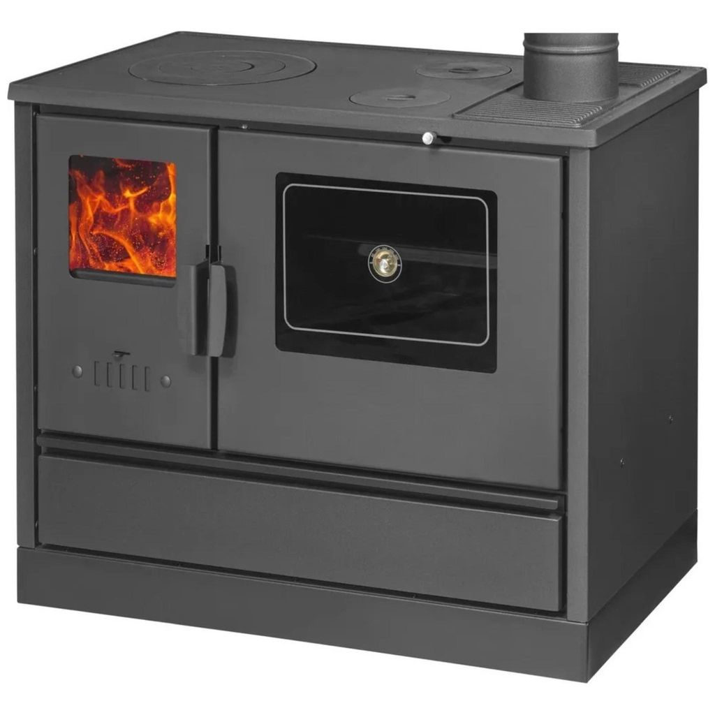 Küchenofen Holzherd Kaminofen Herd Gusseisen 7,9KW BimSchV2