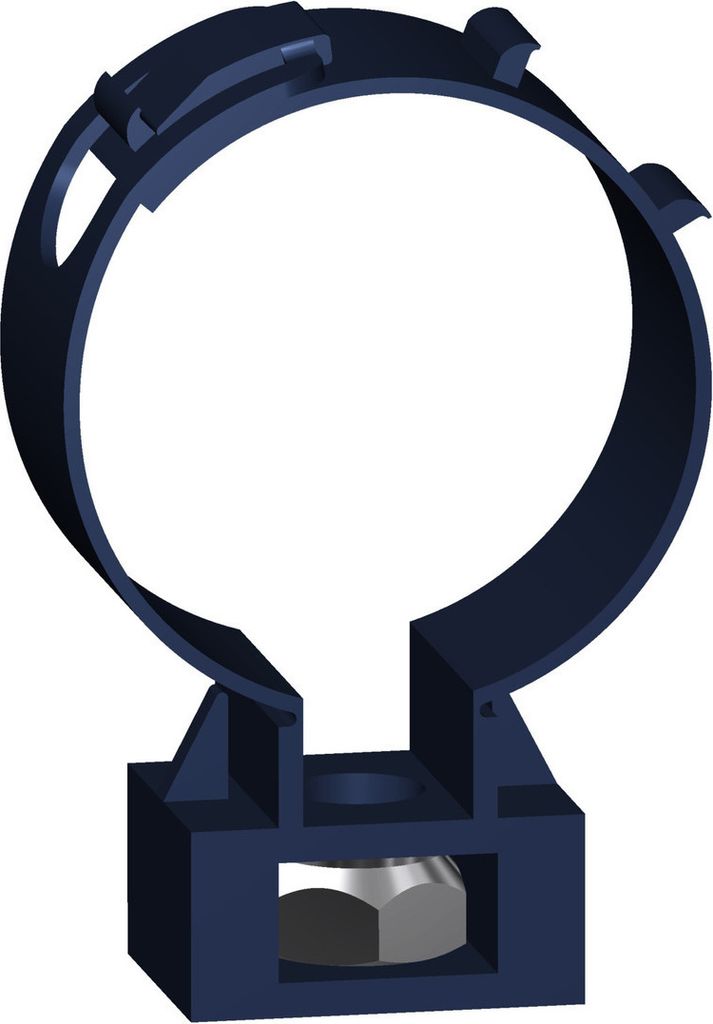 Poloplast POLO-CLIP Schelle, DN 50, 40, 32, M8, 1 pz. Immagine del prodotto 