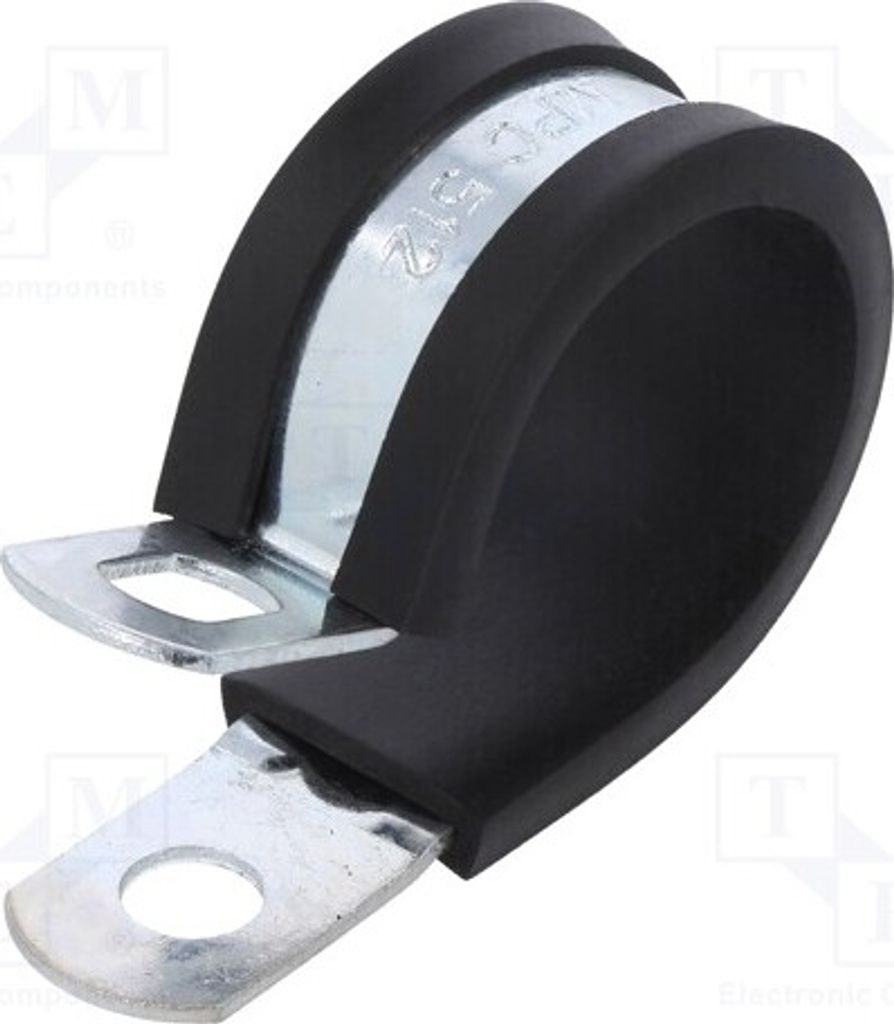 1x Schelle ØBündel: 22,2÷23,8mm W: 13mm ØÖffn.Mont: 6,5mm LKD1512 Schlauchschell