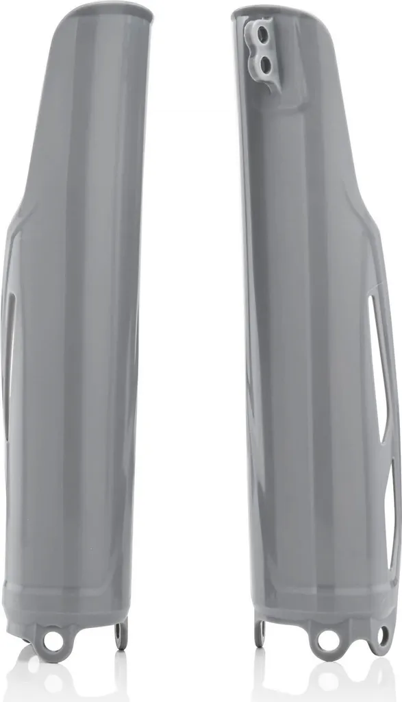 Évitez les fuites de fourche avec le couvre-fourches Acerbis gris HONDA