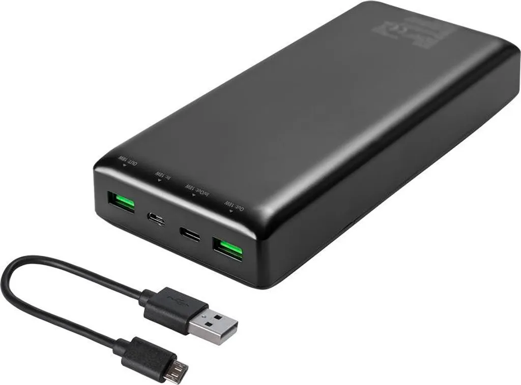 Batterie Externe Voyage 30000 mAh PB-C1002 Idéale pour Camping et Pro