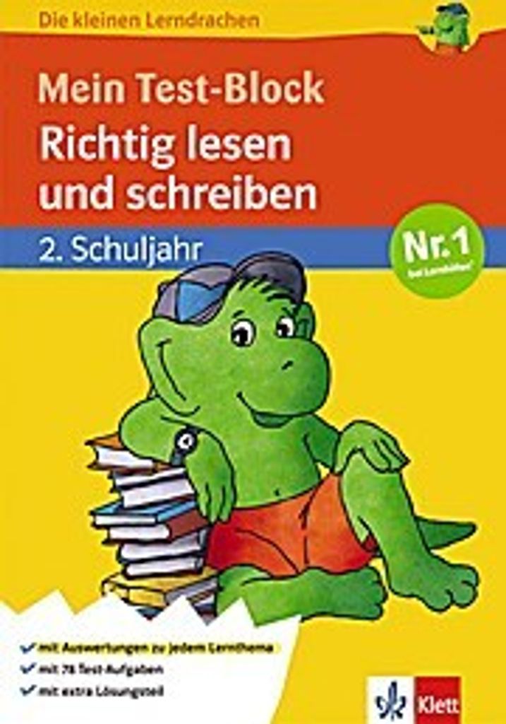 Mein Test-Block Richtig lesen und schreiben, 2. Schuljahr