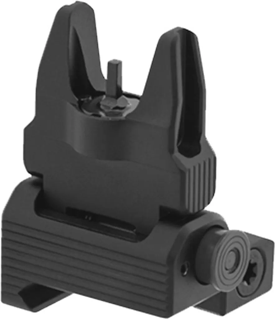 Leapers UTG Accu-Sync Viseur Avant AR15 Rabattable à Ressort Noir MT-745