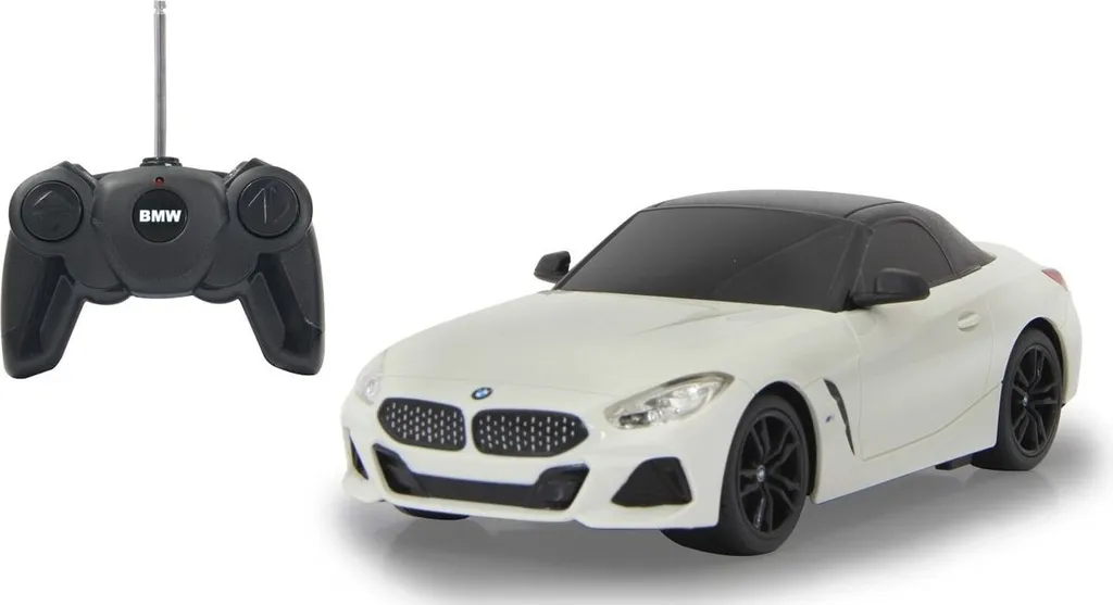 BMW Z4 Roadster Blanc JAMARA 1:24 - Voiture Sport Télécommandée 40MHz