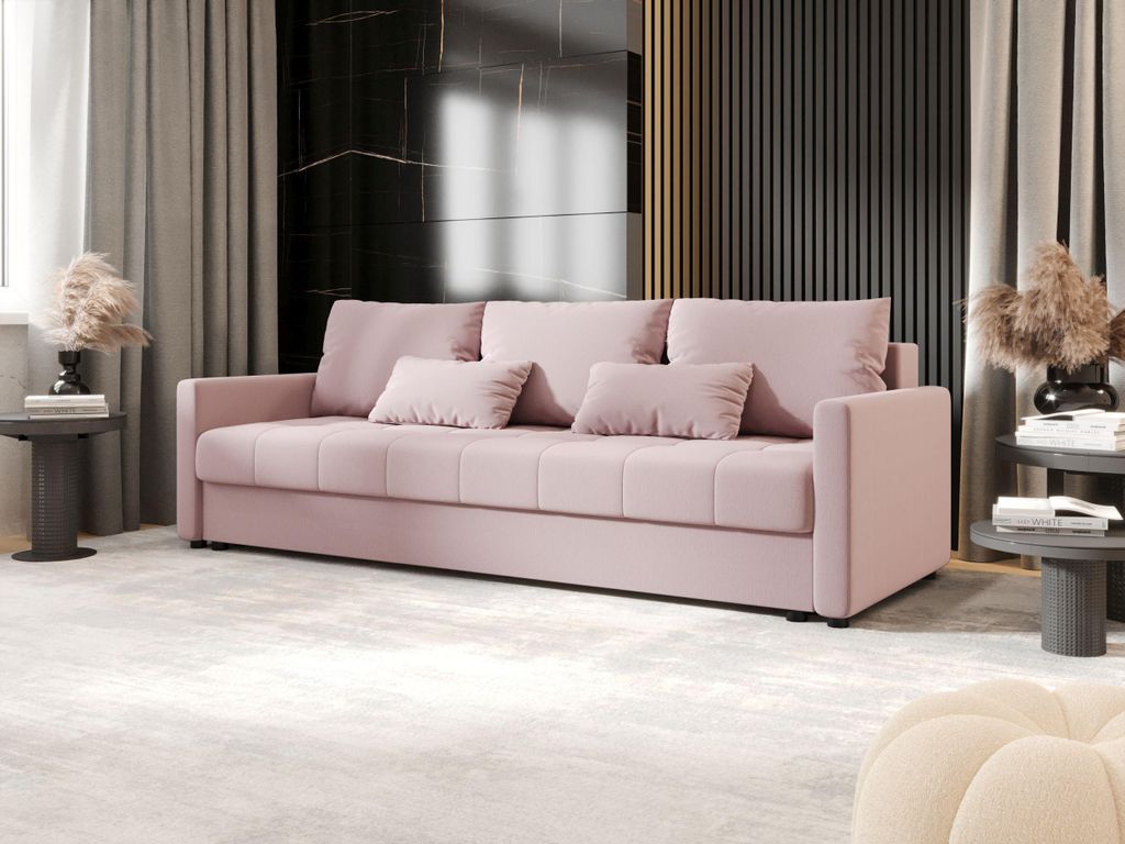 BEDANTE SOFA MOS avec fonction sommeil COSMIC 14 rose Image du produit 