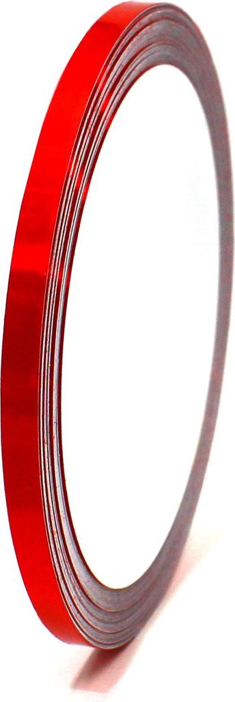 10m Zierstreifen 6mm Hologramm Rot Dekorstreifen Auto Motorrad Boot Modellbau Klebestreifen