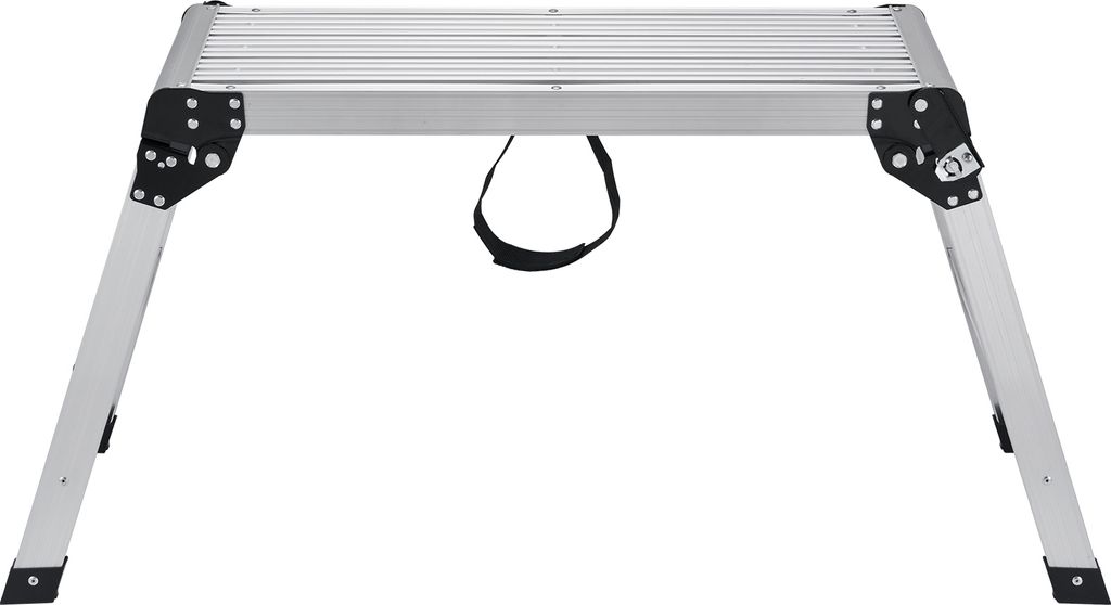 SucceBuy Klappbare Arbeitsplattform, 150 kg Tragkraft, Aluminium-Trockenbauleiter, robuste Werkbank mit rutschfesten Füßen, ideal zum Reinigen, M...