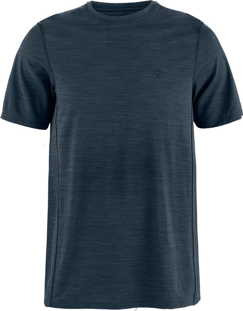 Fjällräven Abisko Lite Kurzarm-t-shirt Blau XL Mann Blau XL