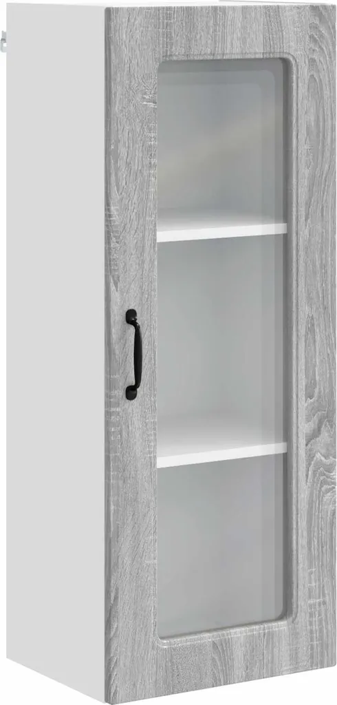 Mobile Cucina Kalmar Slim 40 cm Grigio Sonoma | Ordine Minimalista