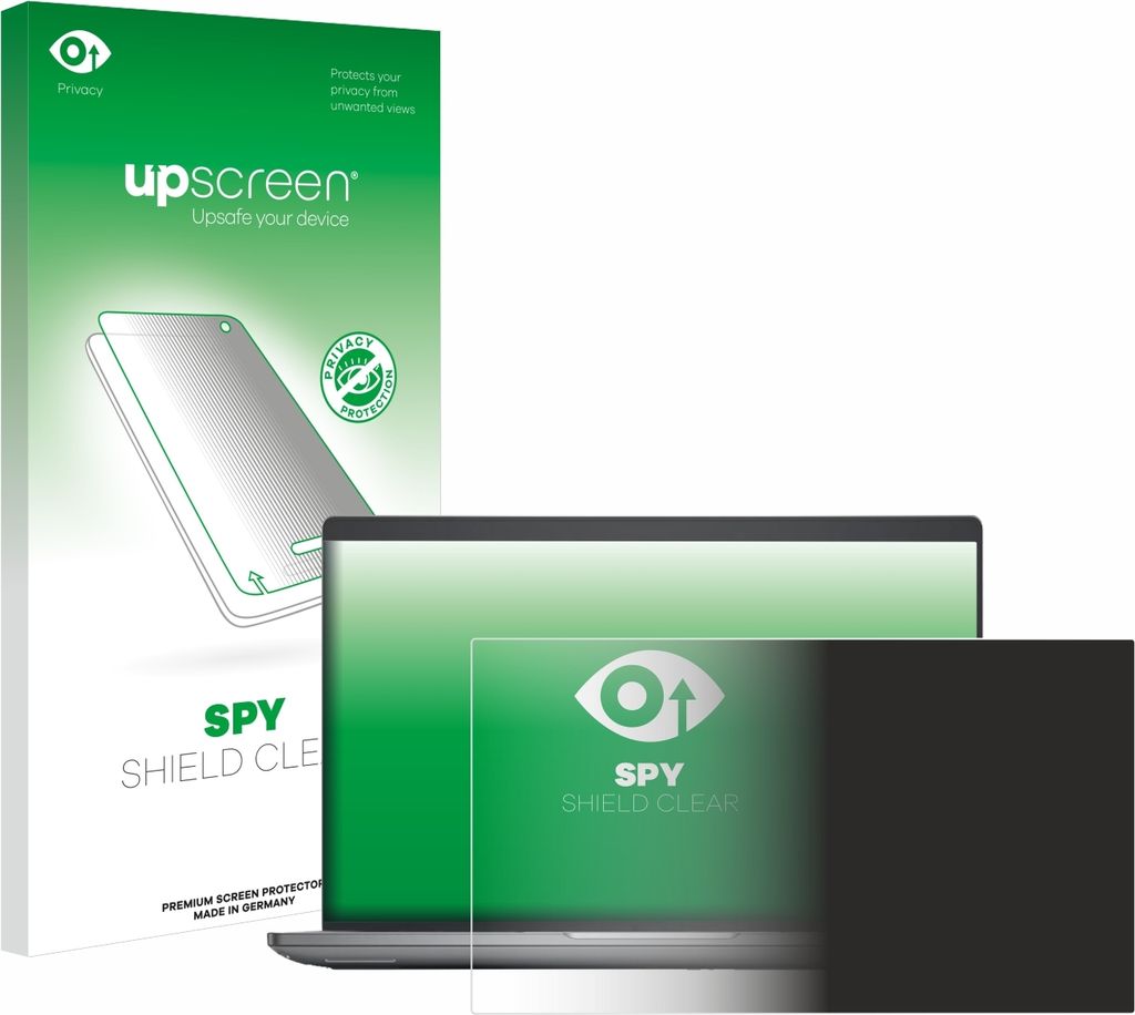 Für Dell Precision 3591 Workstation Sichtschutzfolie Schutzfolie upscreen Anti-Spy Privacy Sichtschutz Blickschutz Display Schutz Folie Blaulichtf...