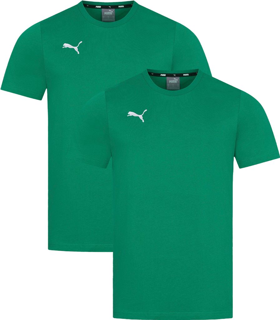 152|PUMA TeamGoal Casual Kinder T-Shirt 2er-Pack Produktbild 
