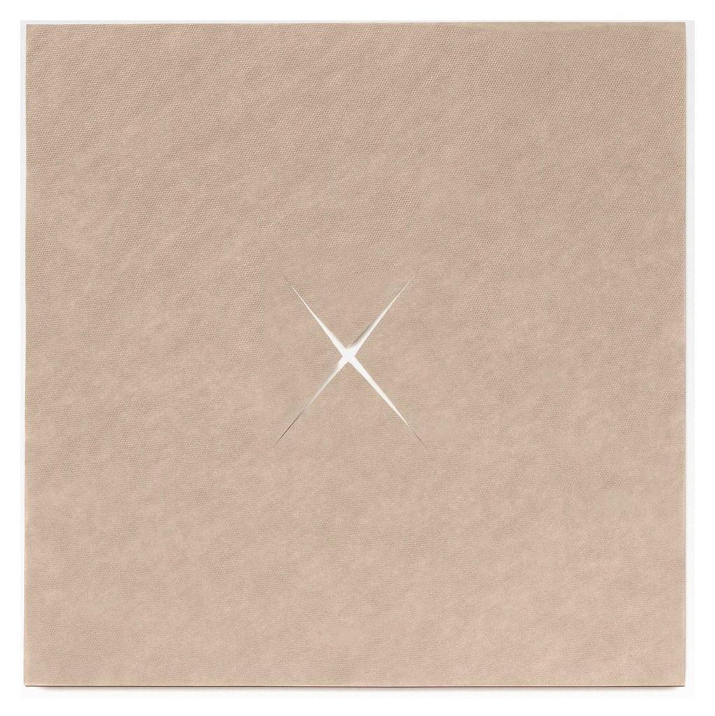 Beige Nasenschlitztücher 10er Pack Gesichtsauflagen