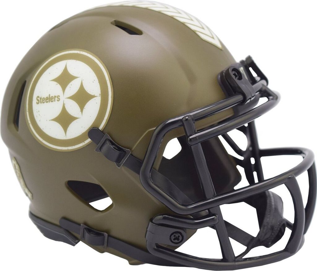 Riddell Speed Mini Football Helm SALUTE Pittsburgh Steelers