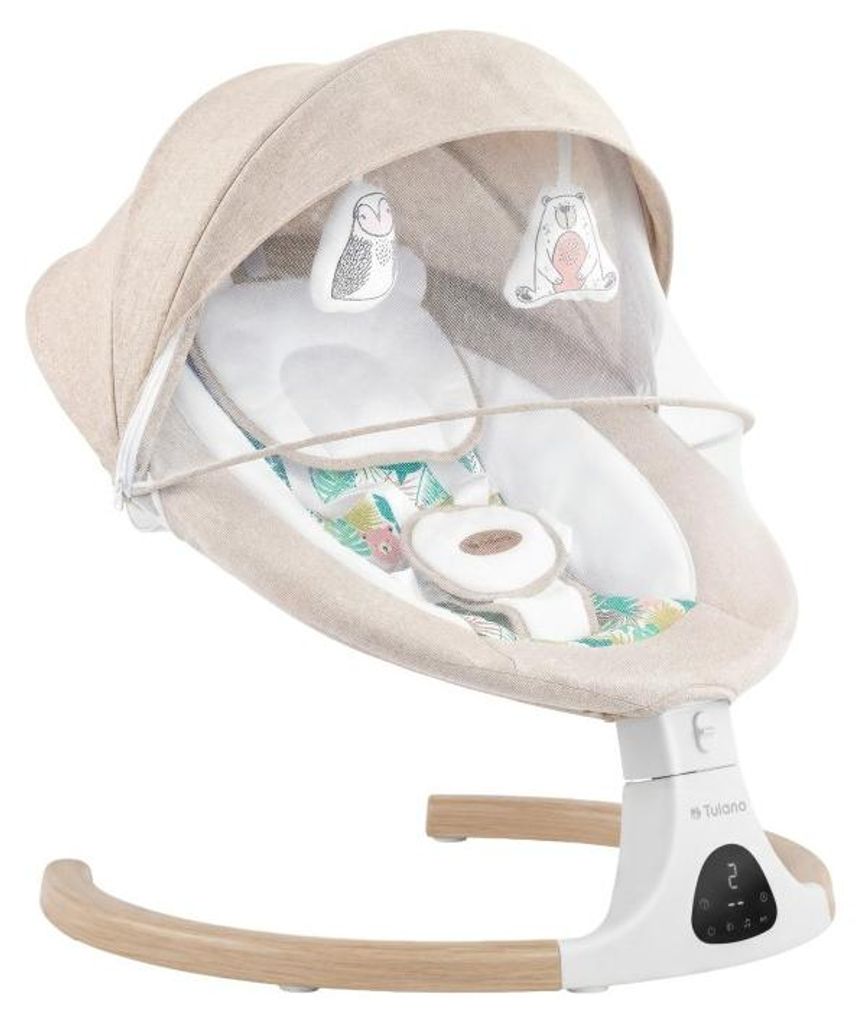 TULANO Elektronische Babyschaukel Astrid 35 Beige Produktbild 