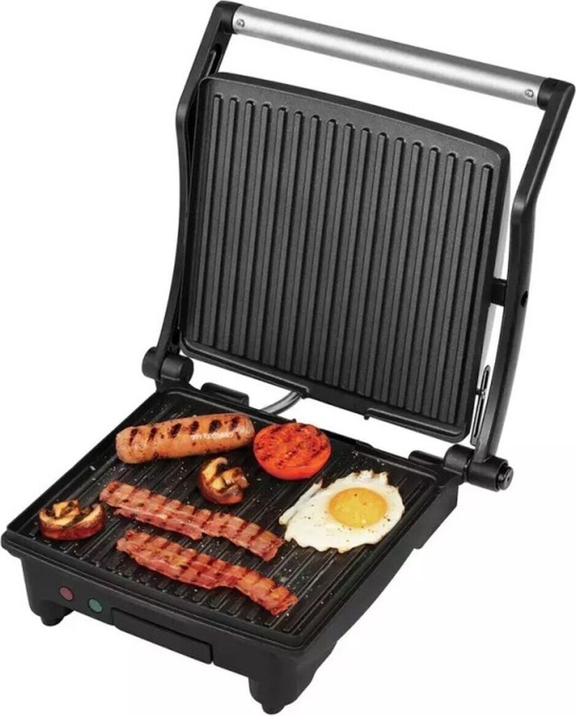George Foreman 26250-56, Edelstahl, Quadratisch, Feuerrost, Produktbild 