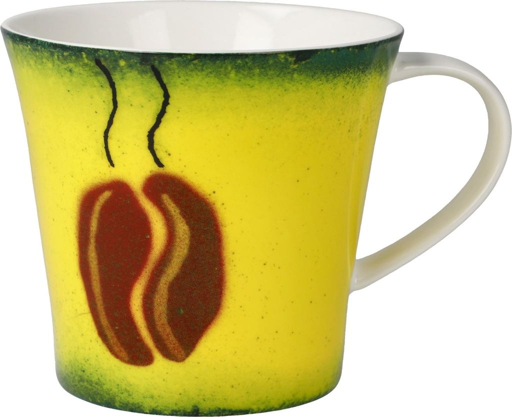 Goebel Coffee-/Tea Mug Frank Hummel Geile schwarze Brühe, Fine Bone China, Bunt, 350 ml, 23800021