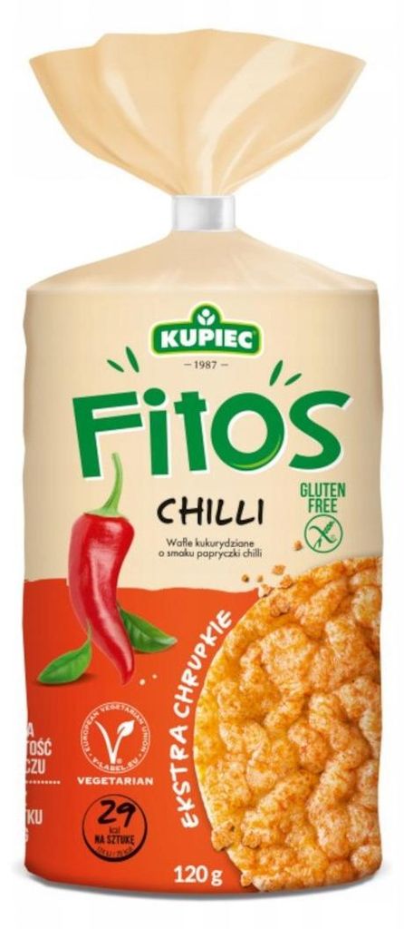 Wafle kukurydziane chilli 120 g Obrázok produktu 