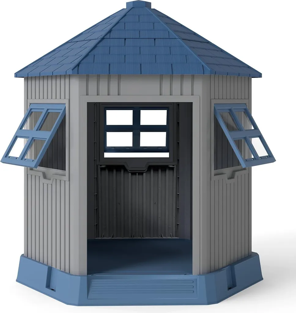 Niche pour chien grande entrée en résine durable avec isolation thermique