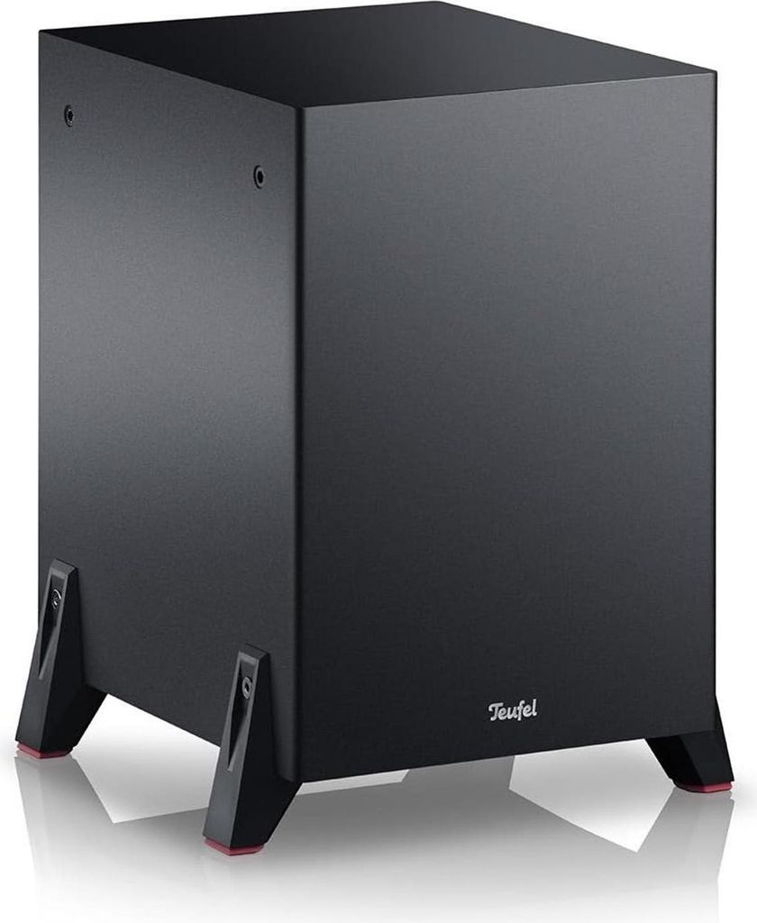 TEUFEL T 1108 Subwoofer Subwoofer Aktiv Lautsprecher, Schwarz