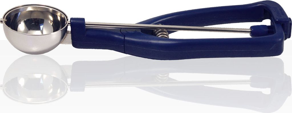 Stöckel Portionierer Edelstahl Modell K, 1/40, Ø 45 mm, blau