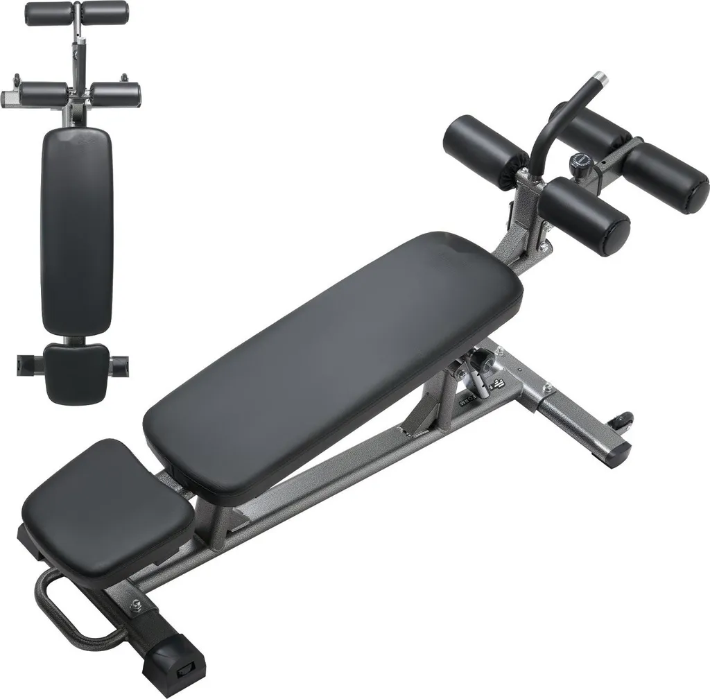 Banc d'abdominaux pliable pour gym à la maison et renforcement du corps