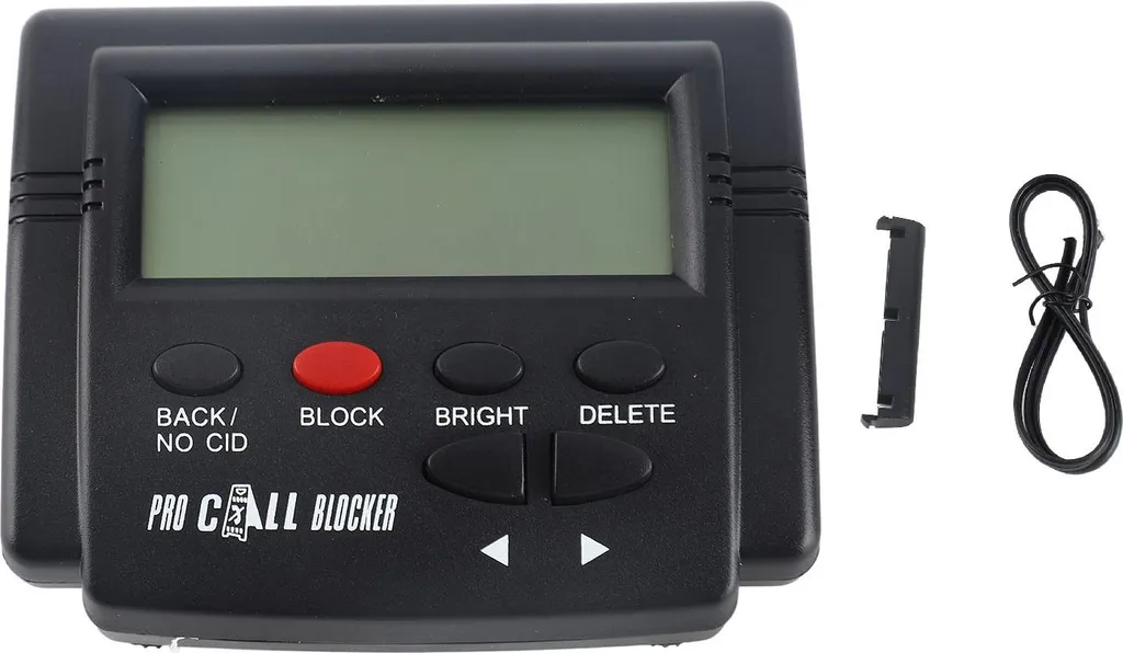 Bloqueur d'appels pour téléphone fixe 4000 numéros avec identification