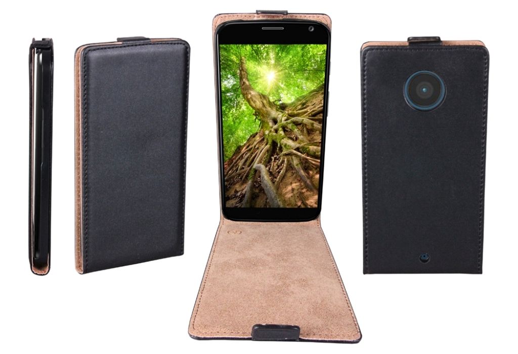 Flip Case für Motorola Moto X 2nd Gen. schwarz ultra slim