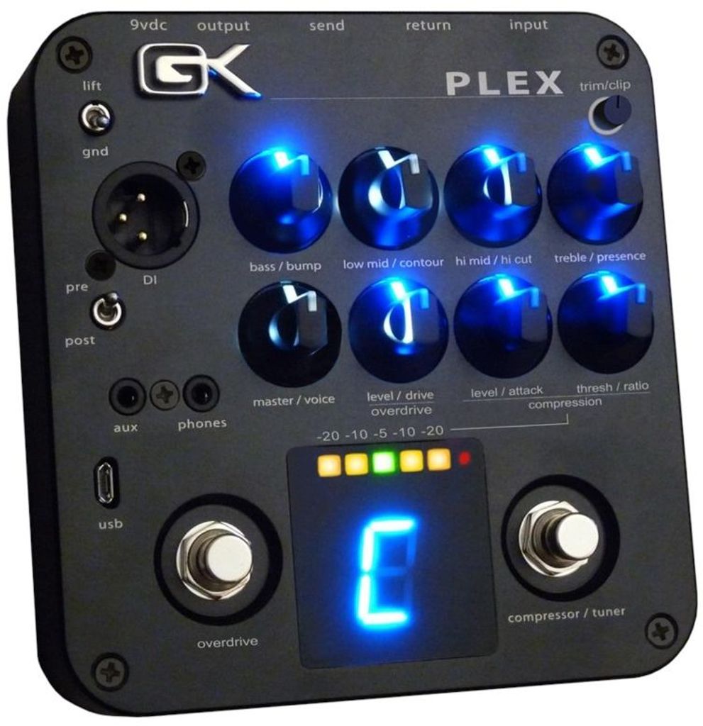 Gallien-Krueger Plex Vorverstärker für Bassgitarre mit DI-Box Funktion