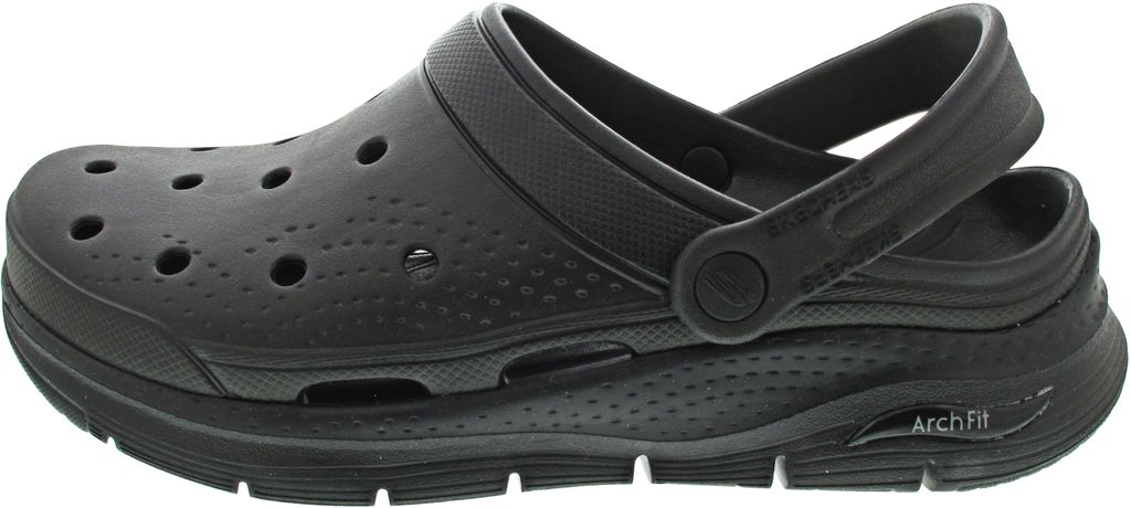 Skechers Arch Fit-Valliant Herren Clogs in Schwarz, Größe Produktbild 