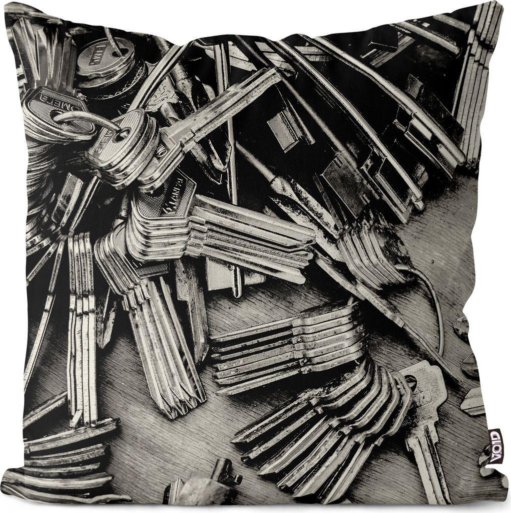 VOID Schlüssel Retro Vintage Kissenbezug Kissenhülle Sofakissen Kissen Deko Outdoor-Kissen Dekokissen