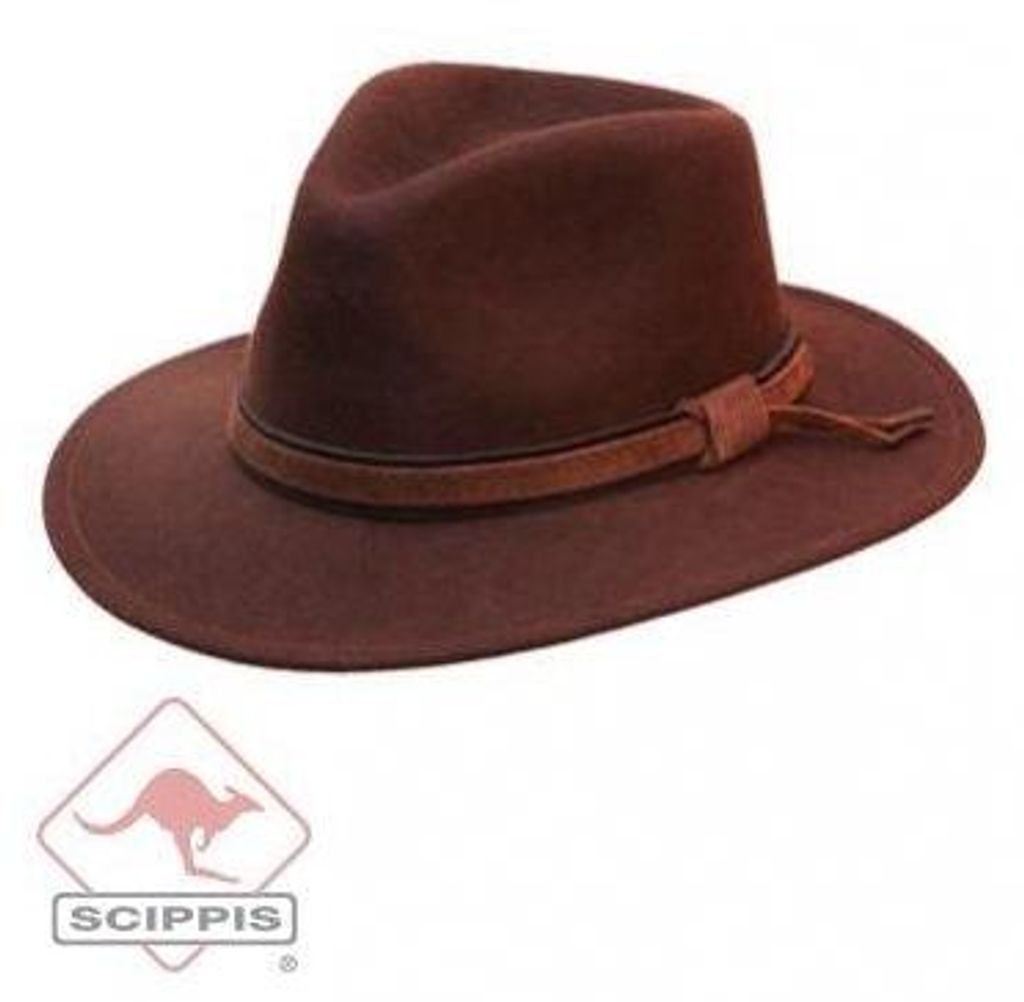 Scippis Hut Boston – Wollreisender Hut mit Lederband Produktbild 