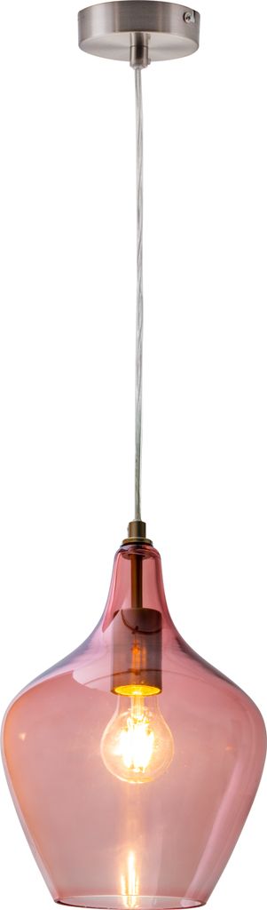 Globo Lighting|Hängeleuchte Metall Nickel matt, 1x E27