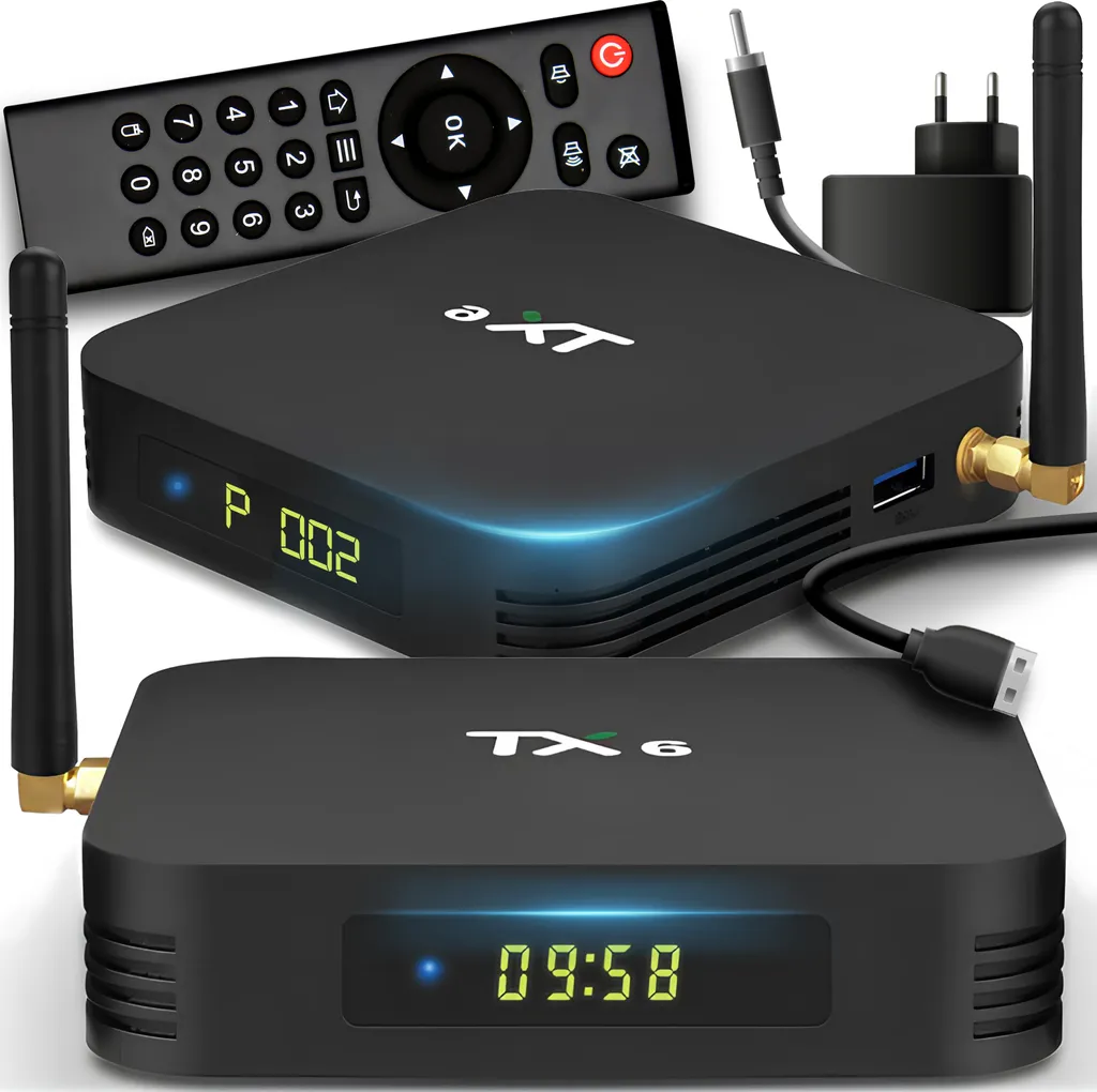 Box TV de Streaming pour Regarder Films et Séries en HD avec Wi-Fi Stable