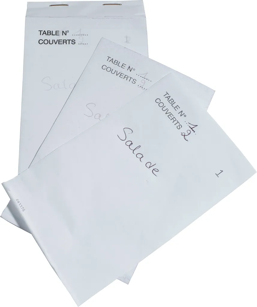 Bloc-notes professionnel Exac Hotel 9 Exacompta 50 unités pour service