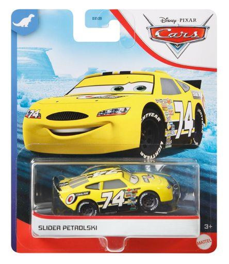 MATTEL GKB55 Disney Pixar Cars Die-Cast Slider Petrolski Produktbild 