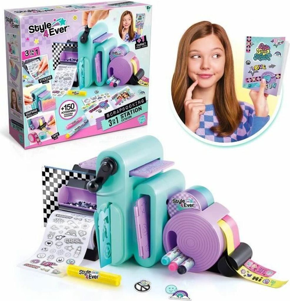 Canaltoys 3 in 1 Scrapbooking Station Produktbild 