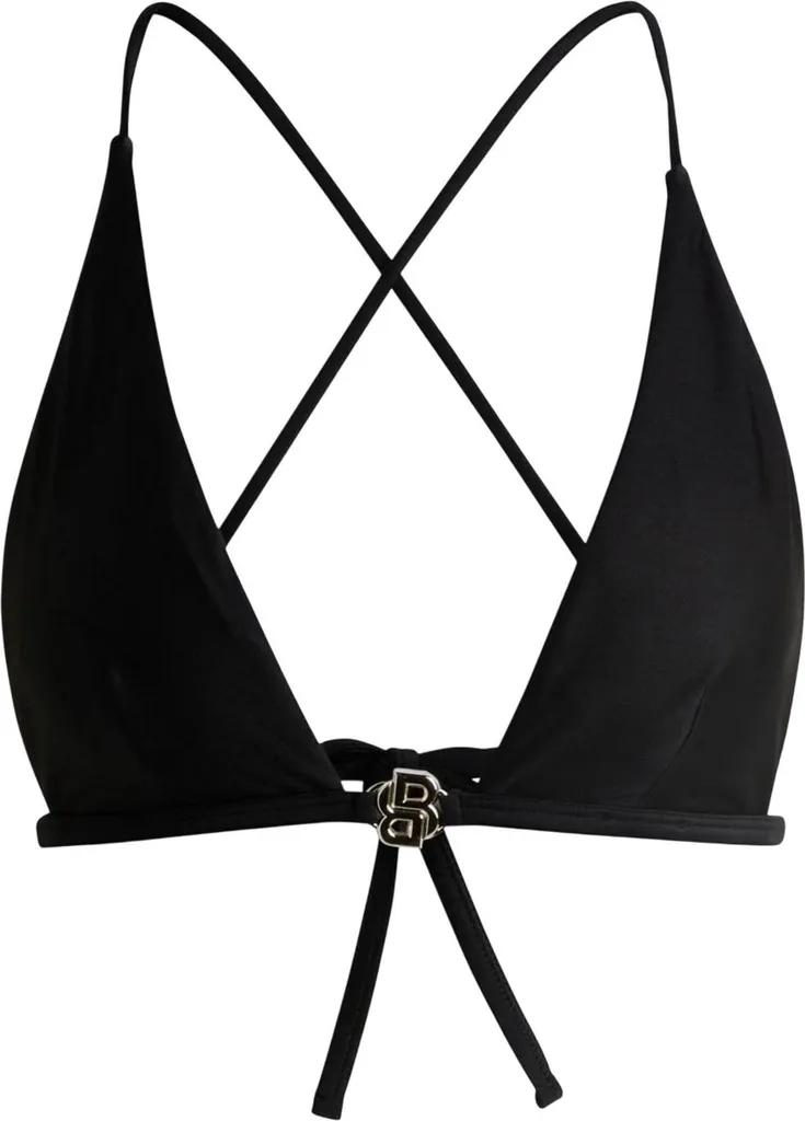 Haut de maillot de bain Boss pour femme chic en taille M noir