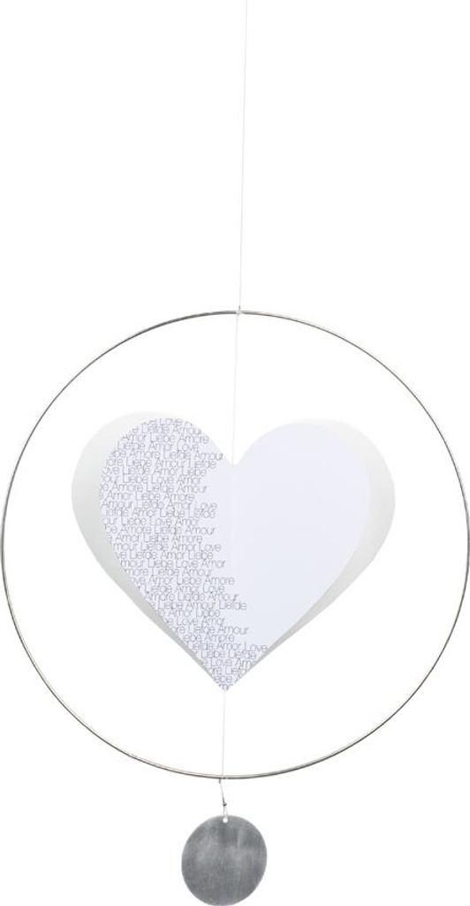 Räder Herz Mobile groß Liebe Love Amour, D.27,5cm Produktbild 