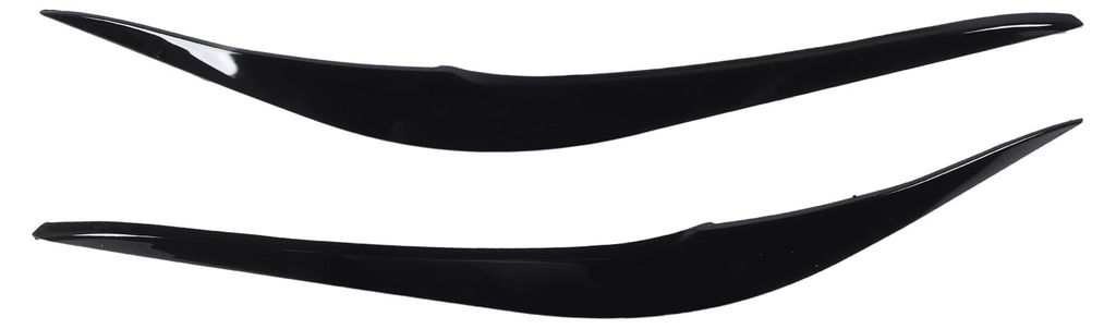 2 Stück Scheinwerferblenden (links/rechts) šC Schnellmontage šC Rennsport-Upgrade für BMW 2er F22/F23 (2015šC2019) šC Glänzend Schwarz