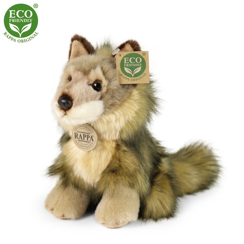 Peluche Lupo 20 Cm Ecologico Immagine del prodotto 
