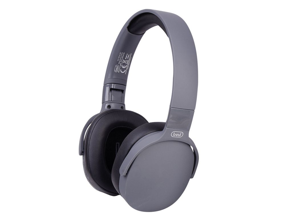Trevi DJ 12E45 BT kabelgebundener und drahtloser Kopfhörer Headset Kopfbügel Telefonieren/Musik Schwarz