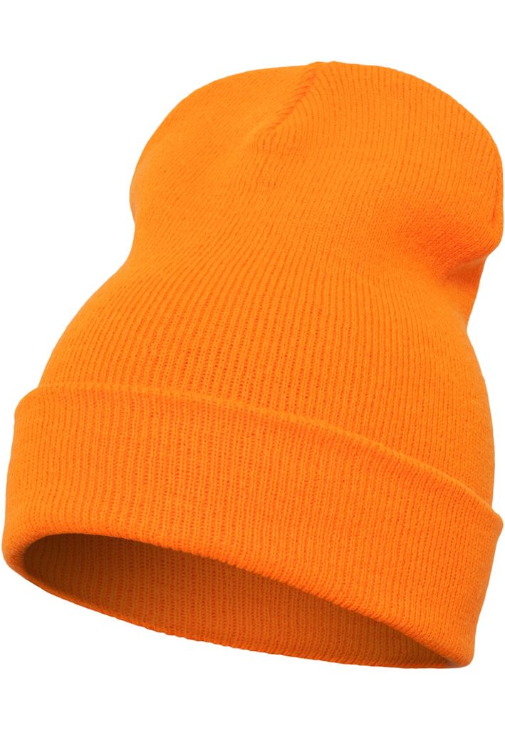 FLEXFIT 1501KC | Heavyweight Long Beanie Wintermütze - Farbe: Blaze Orange - Größe: One Size