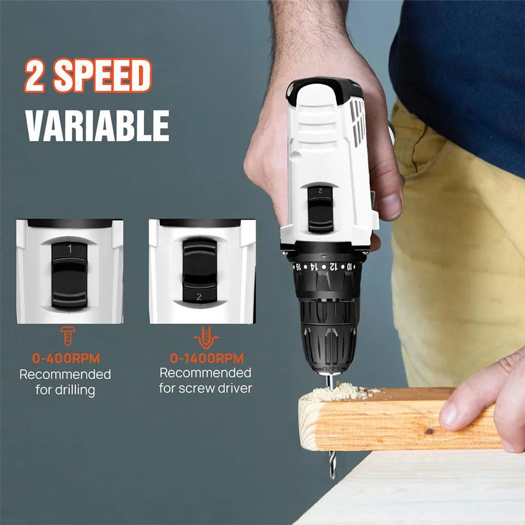 Perceuse visseuse motorisation Brushless 2 batteries et éclairage LED - 3
