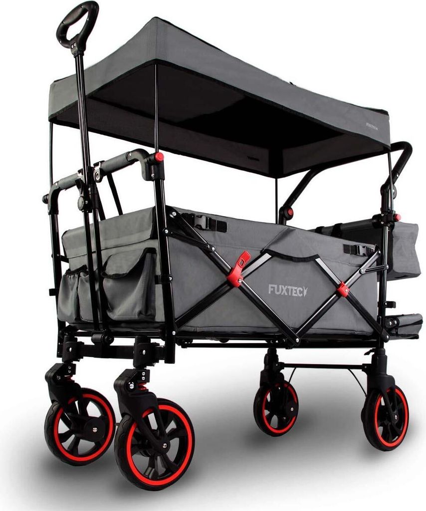 FUXTEC Premium Bollerwagen FX-CT850 Grau Produktbild 